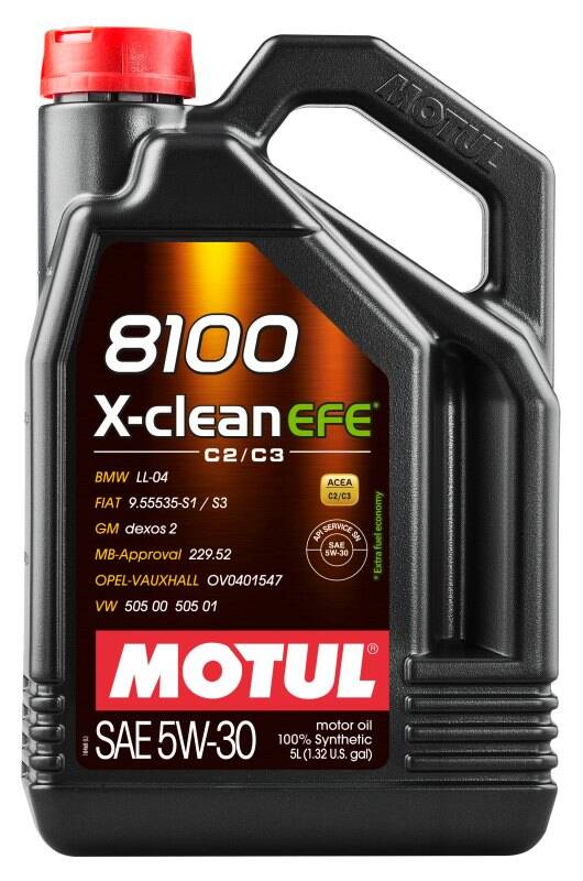 Olej MOTUL 5W30 5L X-CLEAN 8100 EFE