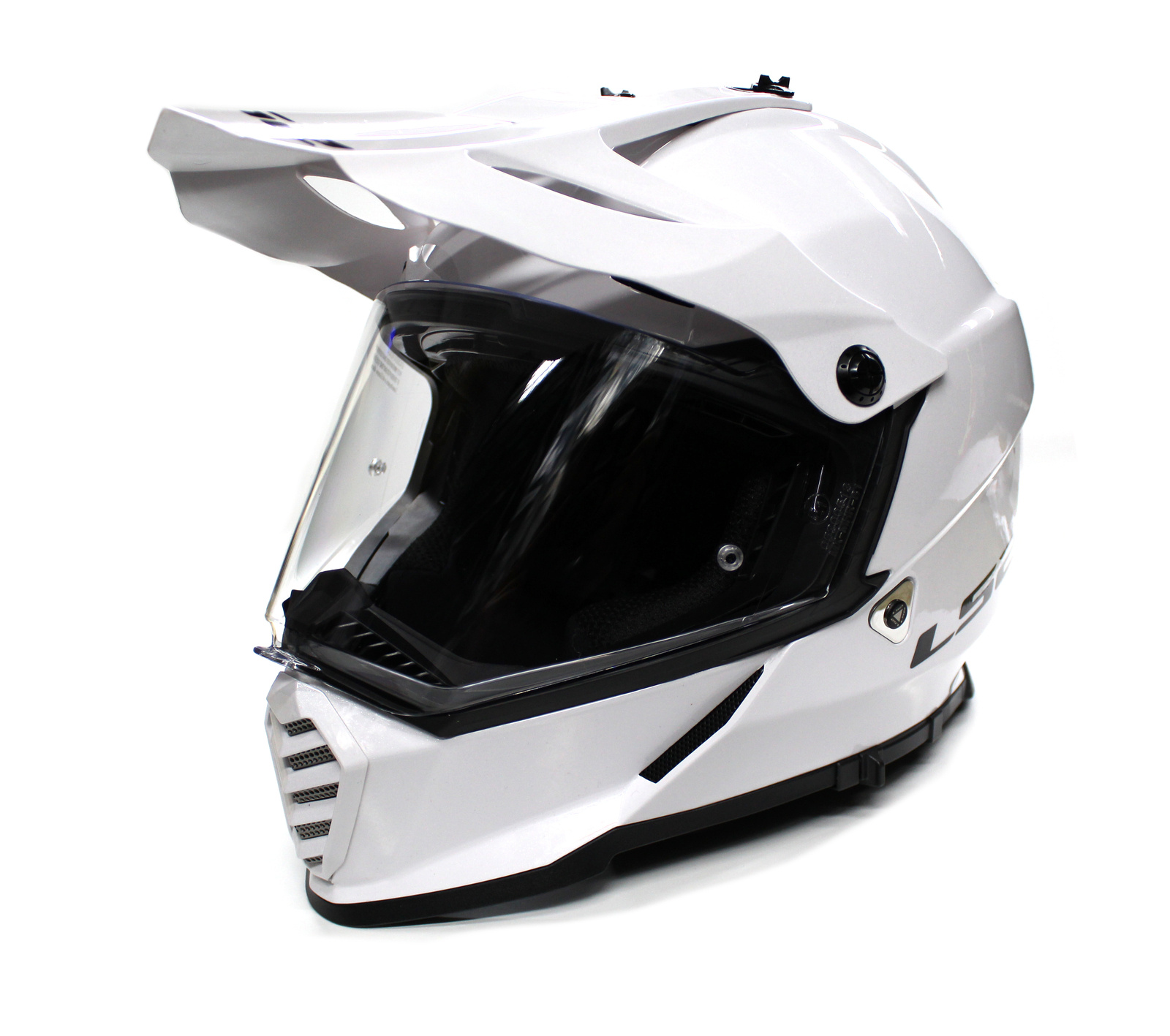 Kask LS2 MX436 Pioneer Evo Solid White