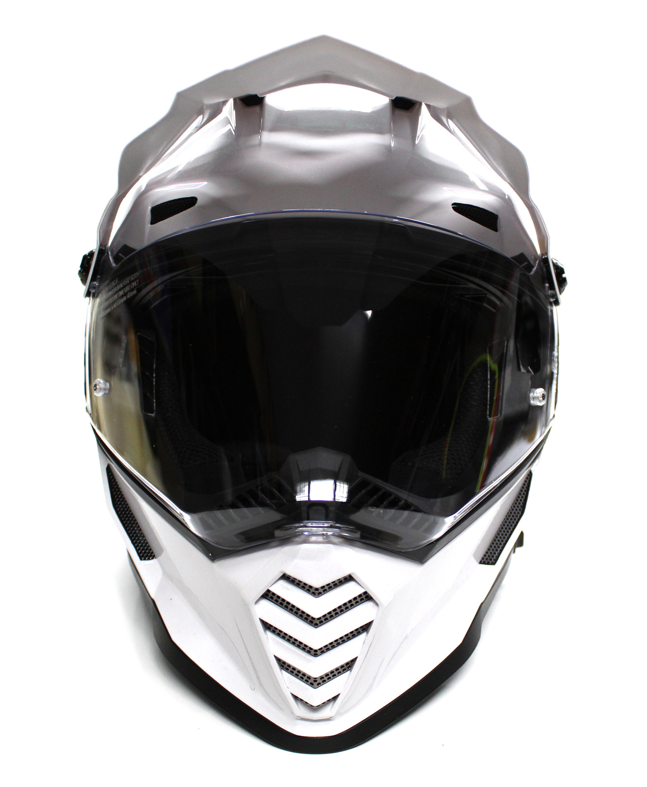 Kask LS2 MX436 Pioneer Evo Solid White - komfort