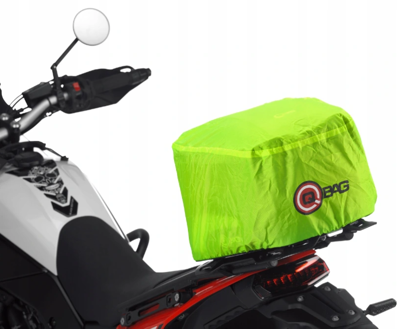 Torba motocyklowa QBAG czarna z boku