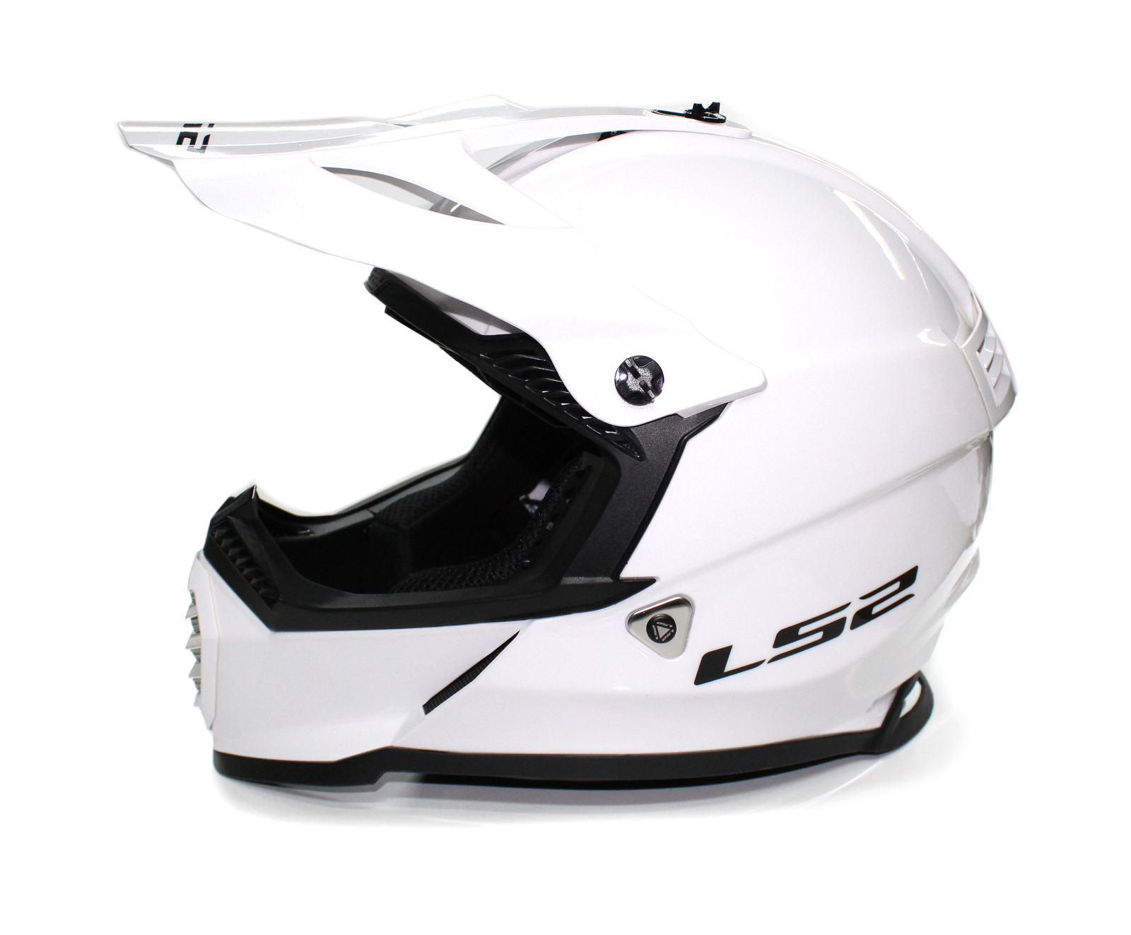 Kask LS2 MX437 Fast Evo Solid White