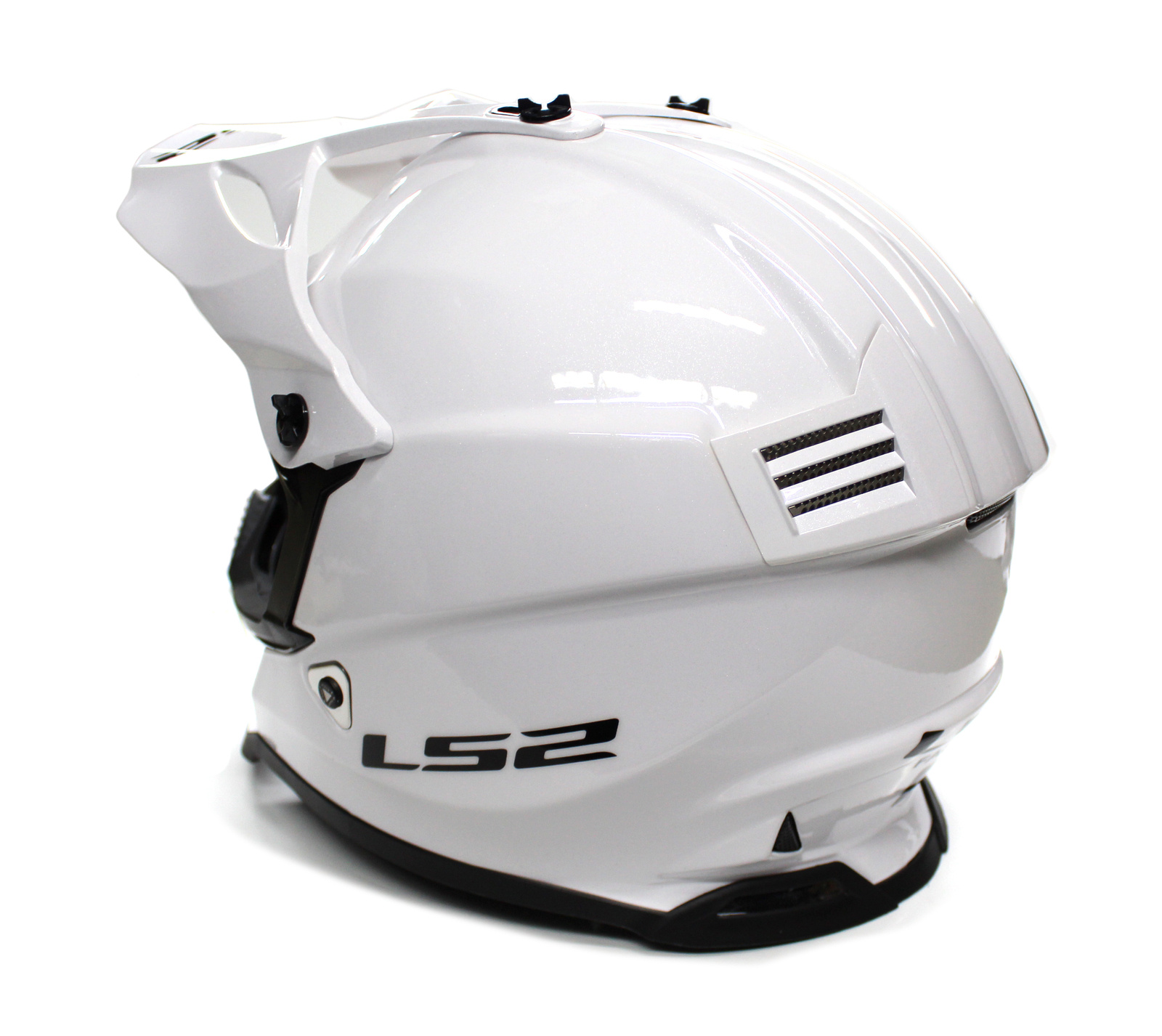 Kask LS2 MX437 Fast Evo Solid White