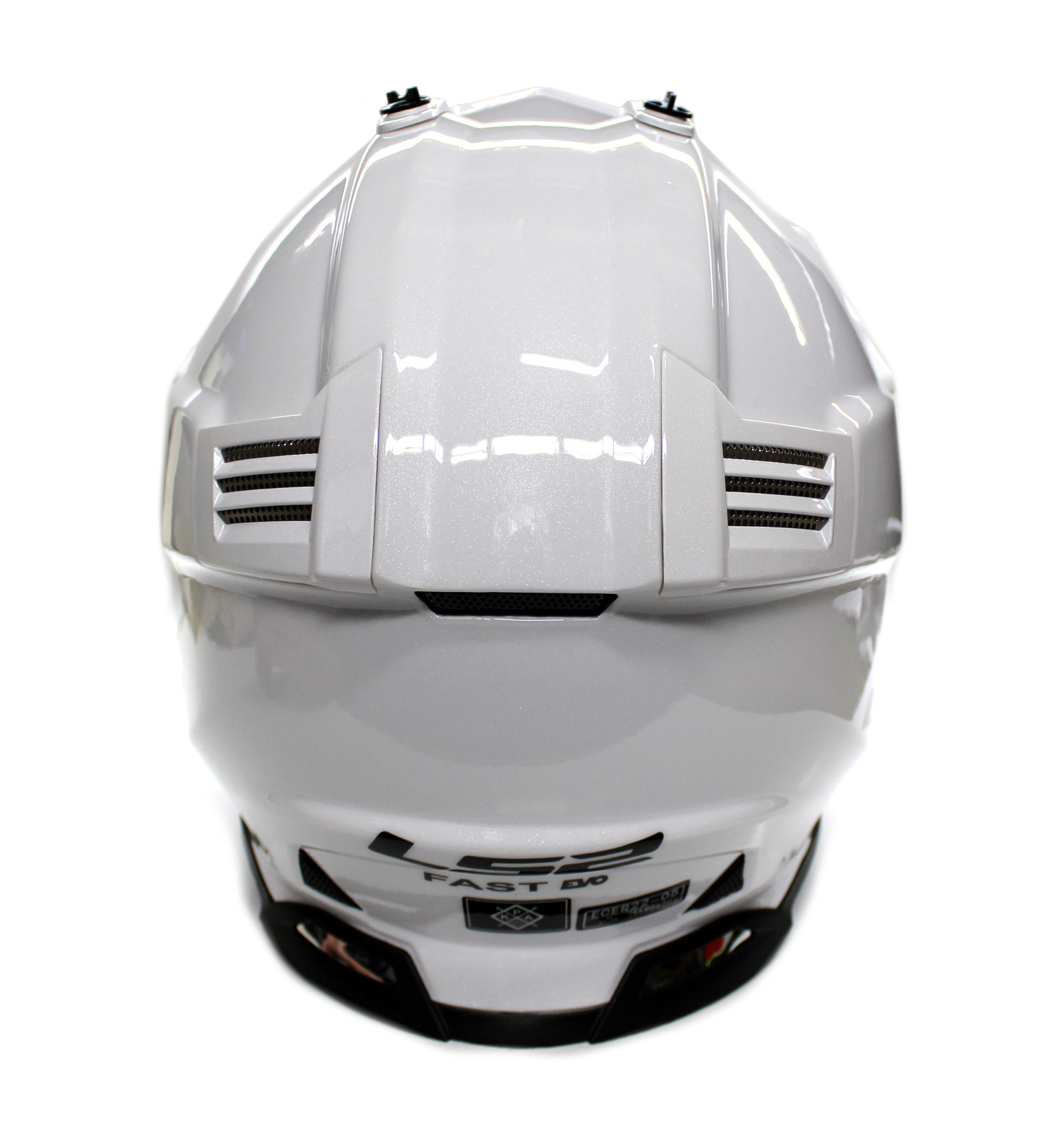 Kask LS2 MX437 Fast Evo Solid White