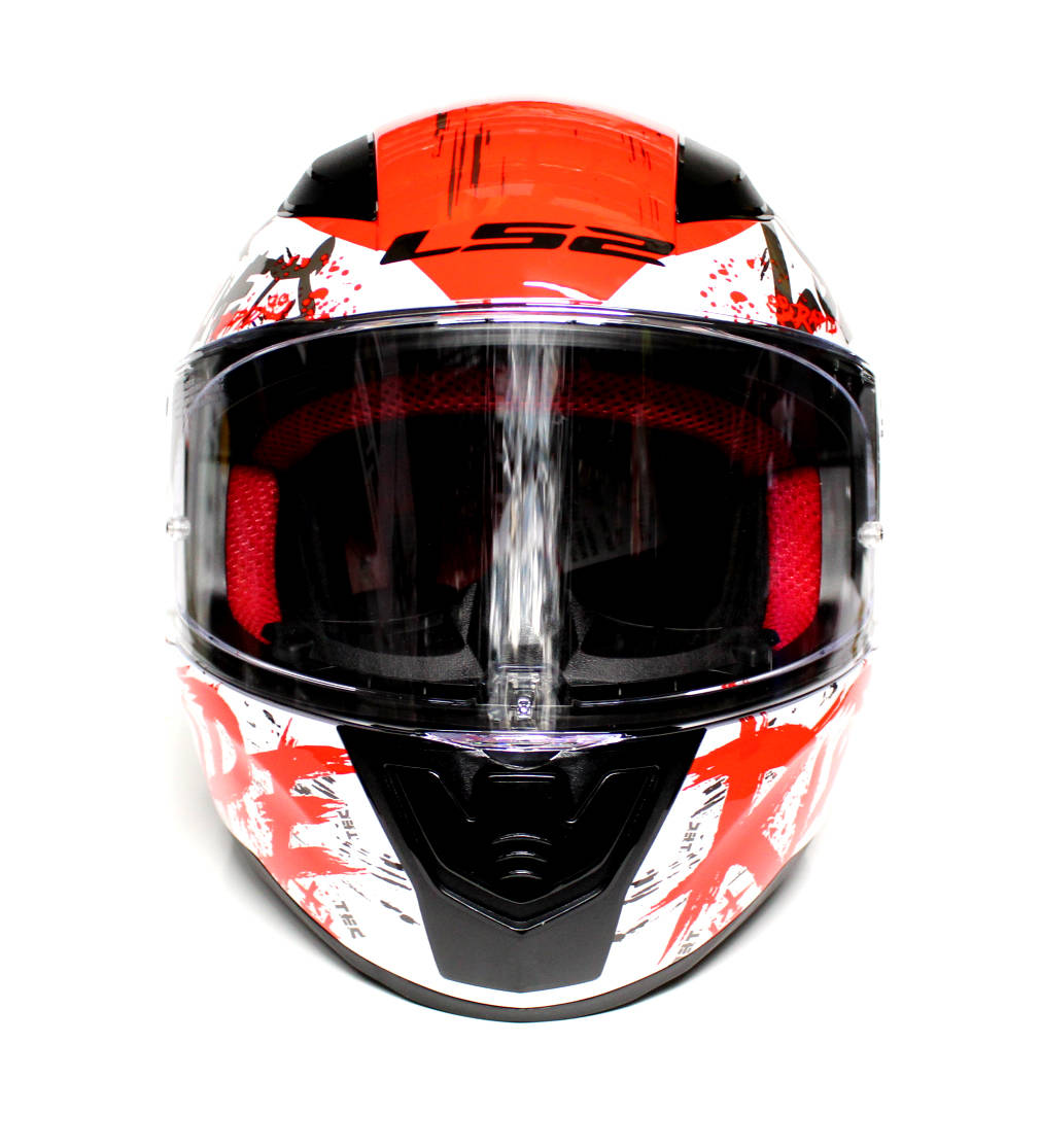 Kask motocyklowy LS2 FF353 Rapid Naughty Red