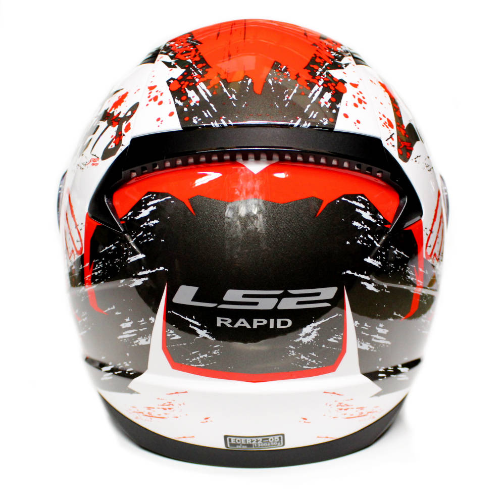 Kask motocyklowy LS2 FF353 Rapid Naughty Red