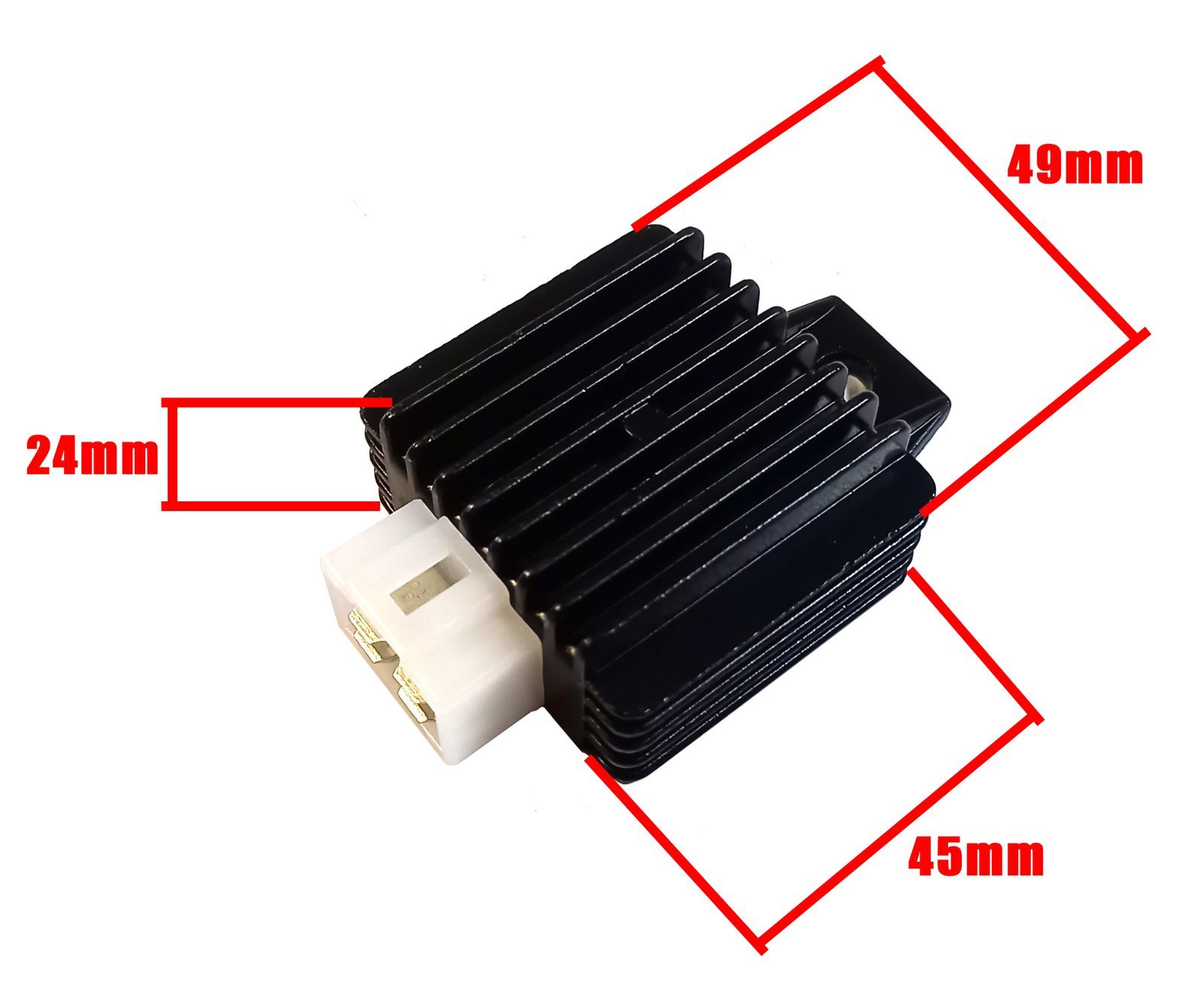 Regulator napięcia 4 pin (kwadrat) - widok 2