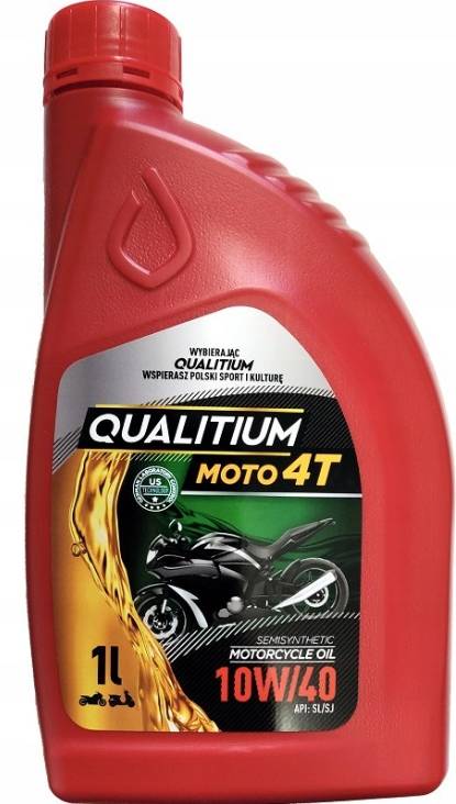 Olej silnikowy Qualitium Moto 4t 10w40