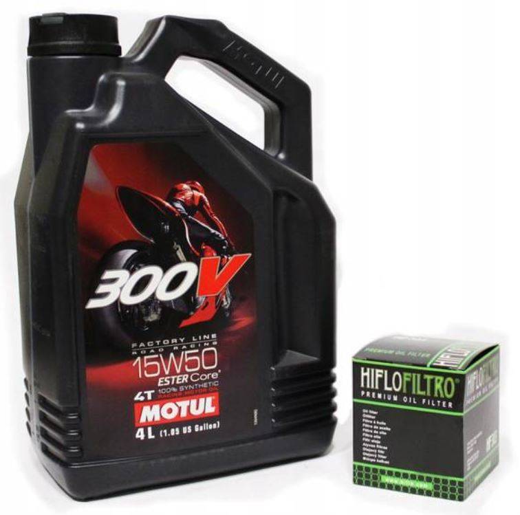 Olej Motul 300V 15W50 4L