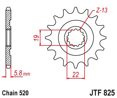 Zębatka JT Sprockets