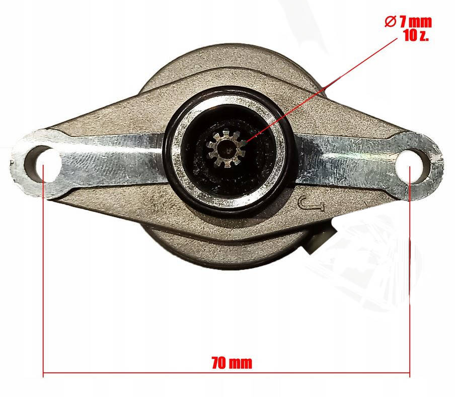 Rozrusznik Silnika GY6 139 QMA/QMB - Widok 3