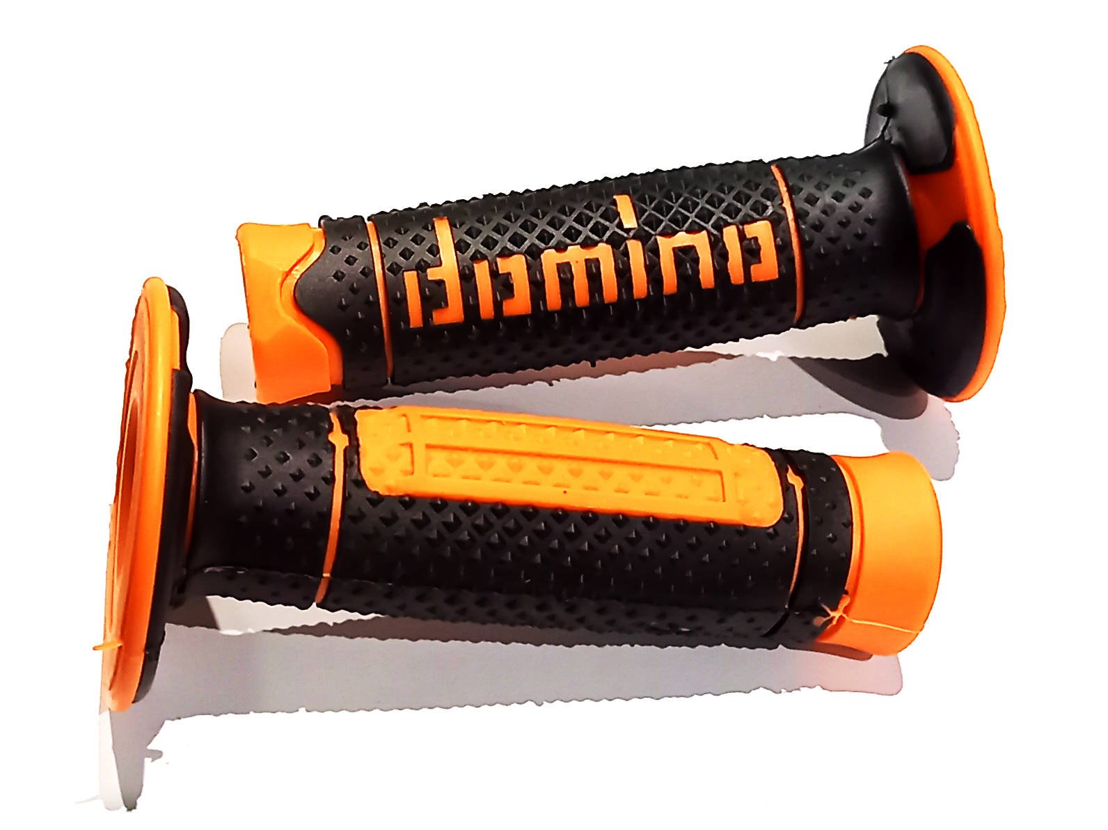 Manetki rączka Domino Cross/Enduro Fluo Pomarańczowe