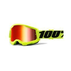 Gogle 100% / 100 procent STRATA 2 2021 yellow fluo / szybka lustro