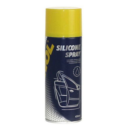 Sylikon w sprayu Mannol 450 ml Silikon - 9963 USZCZELKA JAKOŚĆ GERMANY!!