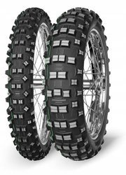 Zestaw Opona Mitas Terra Force EF zielony pasek 90/90-21 140/80-18 zielony pasek Enduro