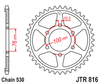 Zębatka tył JT 45 (530) - gsf bandit 1200 (95-05) - JTR816-45