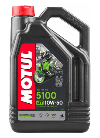 Oryginalny Olej SIlnikowy Motul 5100 10w50 4T 4L JAKOŚĆ !! Motocykle Quad