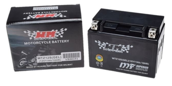 Akumulator żel WM (GEL) 11 Ah 12 V (bezobsługowy) do skutera motoru motocykla - YTZ12S / WTZ12S / AB00251
