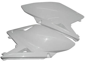 Boczki tylne biale UFO - rmz 250 (10-14) - SU04929041
