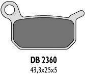 Klocki hamulcowe przód / tył DELTA ktm sx 50 (02-18) / 65 (04-08) - DB2360OR-N