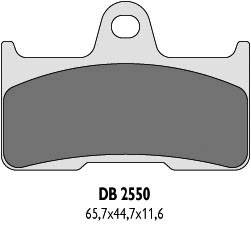 Klocki hamulcowe tył DELTA Yamaha grizzly 660 - DB2550OR-D