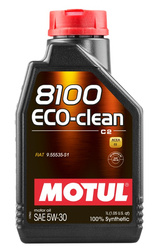 MOTUL OLEJ MOTUL 5W30 1L 8100 ECO CLEAN / C2 / DPF / PSA 06- / 9.55535-S1