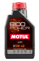 MOTUL OLEJ MOTUL 5W40 1L 8100 POWER / SYNTHETIC - ESTER / SP