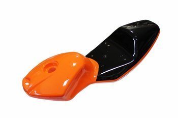 Plastik, błotnik, osłona centralny (zbiornik + zadupek) mini bike pocket pomarańcz-czarny ROY02671