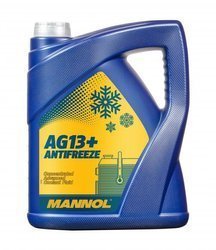 Płyn do chłodnic Mannol AG13+ żółty (-40 do +125) 5l - gotowy do użytku - MN4014-5