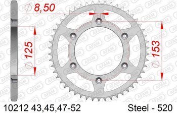 Zębatka tył 520 AFAM Honda crf / cr 125 / 250 / 450 r / x / rx - 10212-48 / JTR210-48