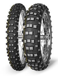 Zestaw Opona Mitas Terra Force EF żółty pasek 90/90-21 140/80-18 zółty pasek Enduro