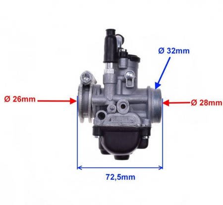 Gaźnik (śr przepustnicy 22 mm) PHBG 19,5 minarelli am6 dt, tzr, rs, rx, rs1, rs2, xr6 ,xp6 - AY56066