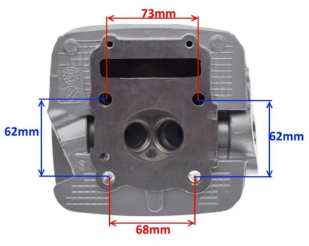 Głowica + zawory + wałek kpl Suzuki gn 125 (94-00) - SGN0040