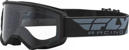 Gogle Fly racing Focus czarne / clear szybka, motocross / quad