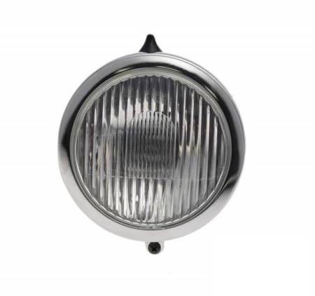 Lampa przód czarna (stary typ) Romet motorynka / pony , komar, kadet, ogar 200 / 205  - RO2403B