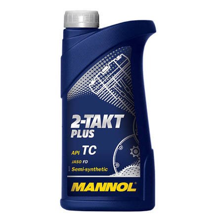 Olej do mieszanki paliwa MANNOL 2-takt plus tc (półsyntetyczny) 1l - MN7204-1