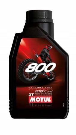 Olej do mieszanki paliwa (cross, enduro, quad) MOTUL 800 2T OFF ROAD 1L