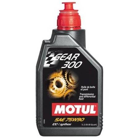 Olej do skrzyni biegów oraz mostów MOTUL GEAR 300 75W90 1L - syntetyczny - OMGEAR30075W901L