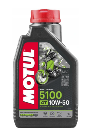 Olej silnikowy (motocykle) MOTUL 5100 10W50 1L (polsyntetyczny) 4T