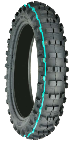 Opona MITAS EF-07 70R TT 140/80-18 (pasek zielony) - EF071408018GREEN / 26274 (01-09/2021)