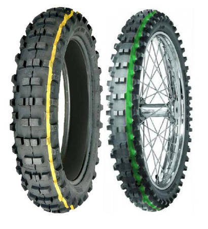 Opona Mitas C19 zielony pasek 90/90-21 EF07 140/80-18 żółty pasek Enduro