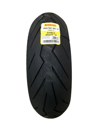 Opona tył Pirelli Diablo Rosso III 73W TL 190/50ZR17 / 190/50-17 (DOT 5221)(drogowe, sport)(2635700/21)