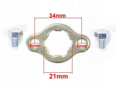 Podkładka / zabezpieczenie małej zębatki quad / atv 200 / 250 bashan, shineray, loncin