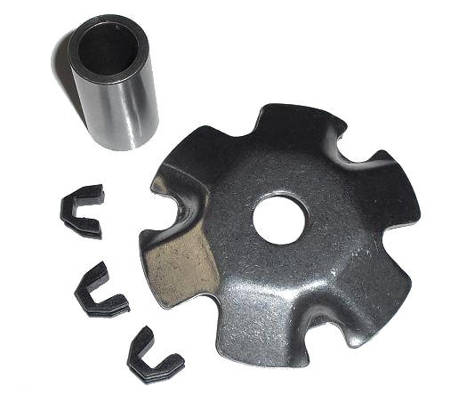 Pokrywa wariatora + ślizgi + tuleja AM PARTS gy6 139 qma / qmb skuter 4t - GY6-050000