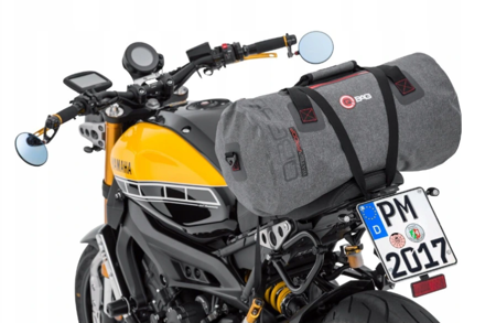 Torba motocyklowa / rollbag Qbag szara 35L - 70240101191