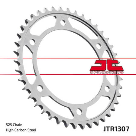 Zębatka tył (525) JT - cbr 600 rr / cbr 600 f / f4 - JTR1307-41