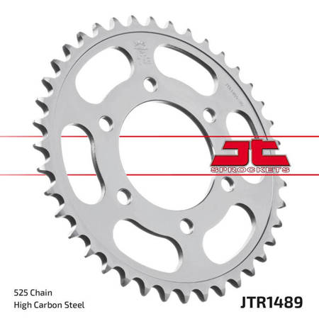 Zębatka tył JT 40 (525) zx 6r / 10r / z / zzr / zx - JTR1489-40