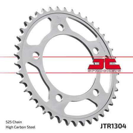 Zębatka tył JT (525) - cbf / cbr / cb 500 / 600 / 900 / varadero xl - JTR1304-39