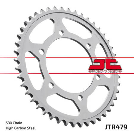 Zębatka tył JT (530) - r7 / gsxr / zx 600 ninja / r6 / r1 / fz6 fazer - JTR479-38