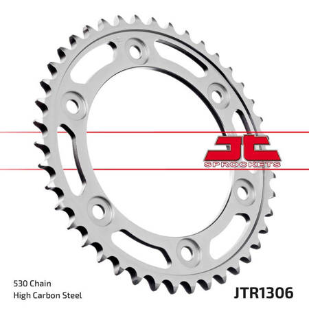 Zębatka tylna JT cbr 954 / 929 / 1000 / vtr - JTR1306-43