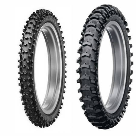 Zestaw Opona Dunlop geomax MX12 80/100-21 + Opona Dunlop geomax MX12 100/90-19  635895635893